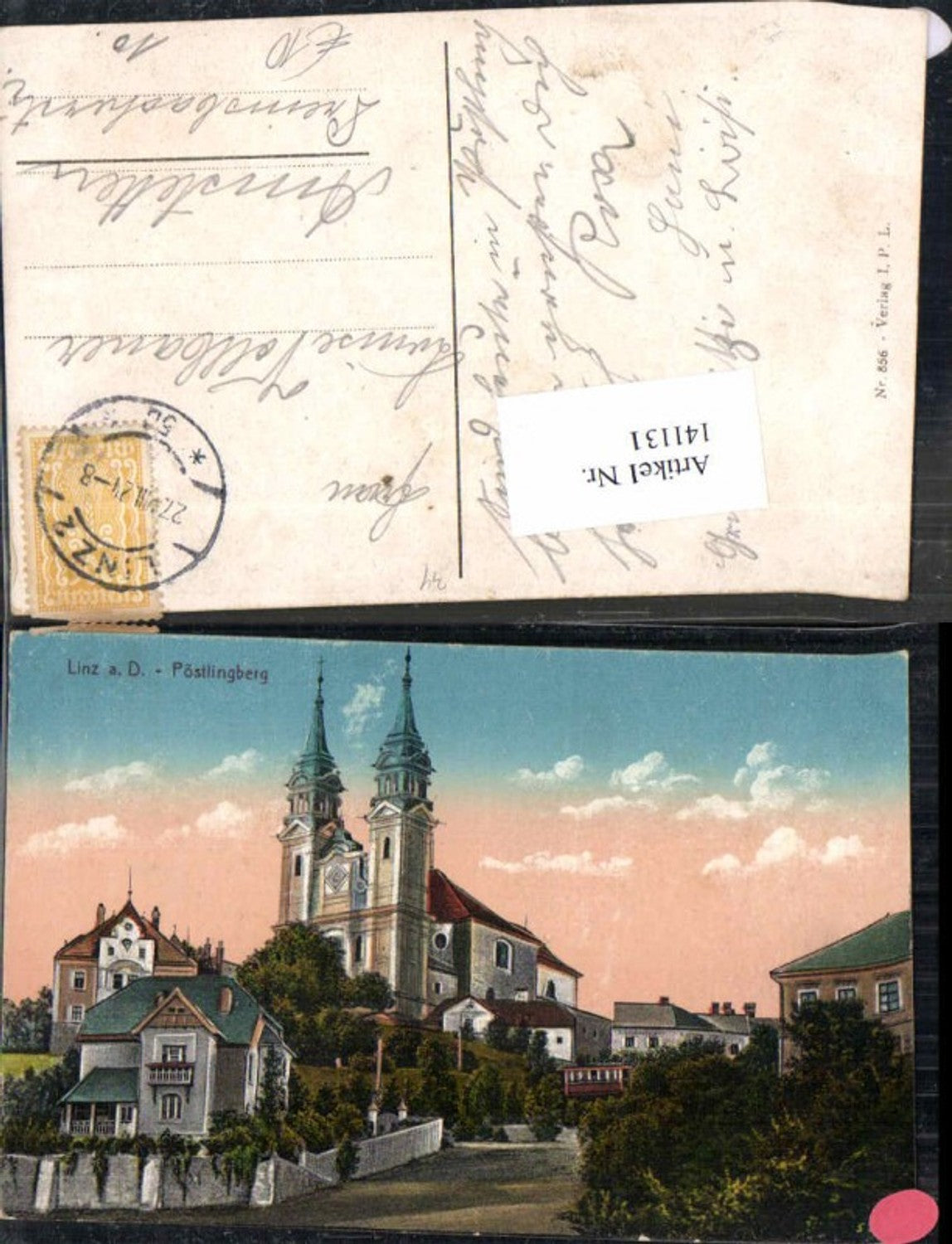 141131,Linz a.d. Donau Pöstlingberg Tolle Detailansicht Häuser Strasse