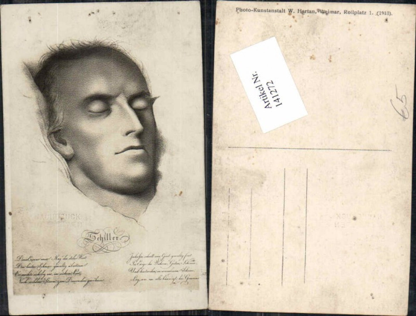 141272,Schiller als Toter