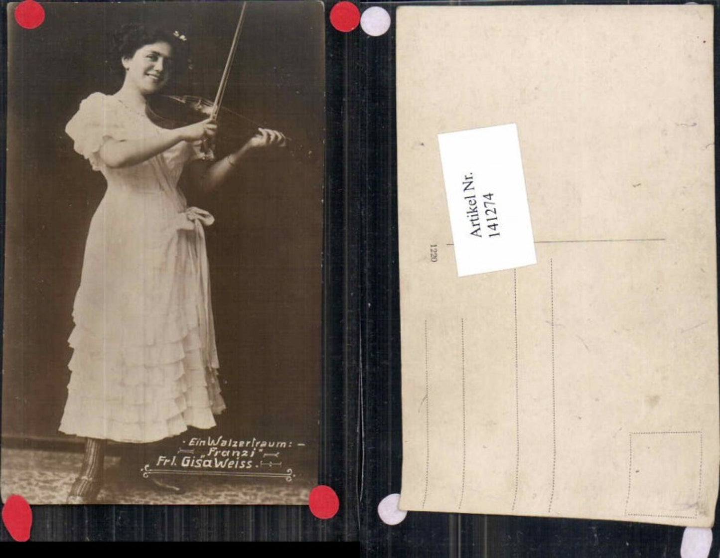 141274,Walzertraum Gisa Weiss m. Geige