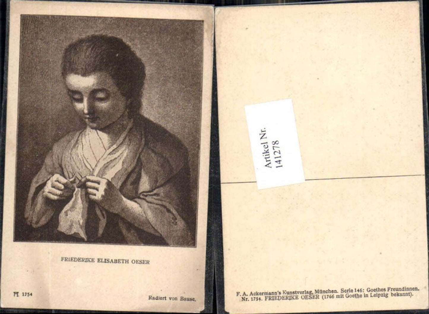 141278,Friedericke Elisabeth Oeser