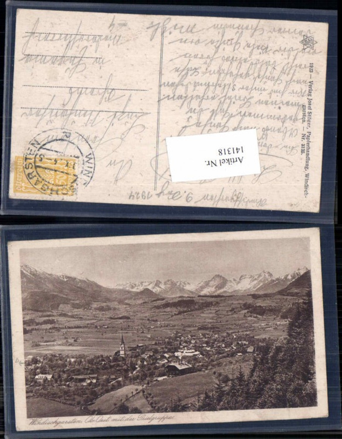 141318,Windischgarsten m. Priel 1923