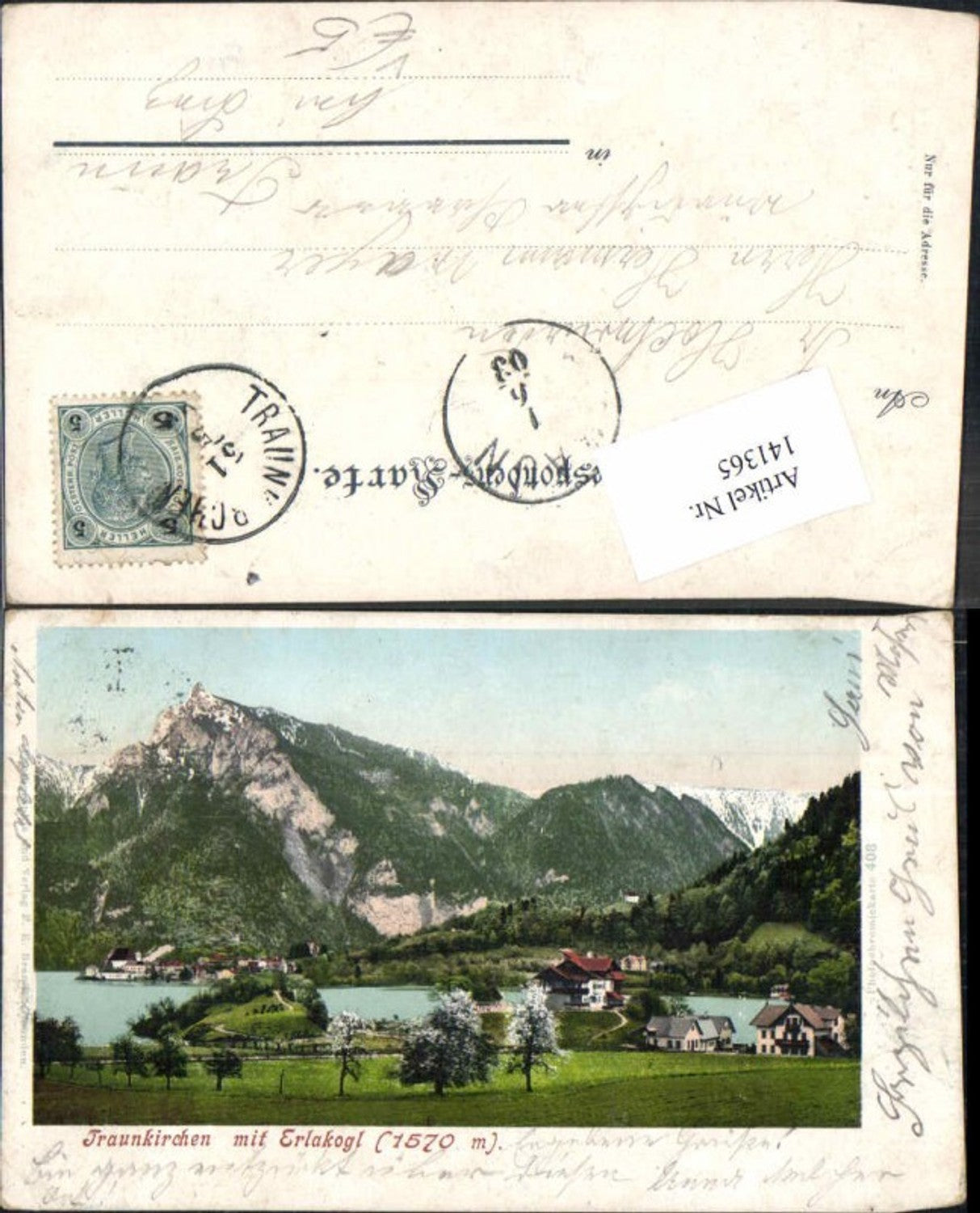 141365,Traunkirchen am Traunsee Erlakogl Brandt 408