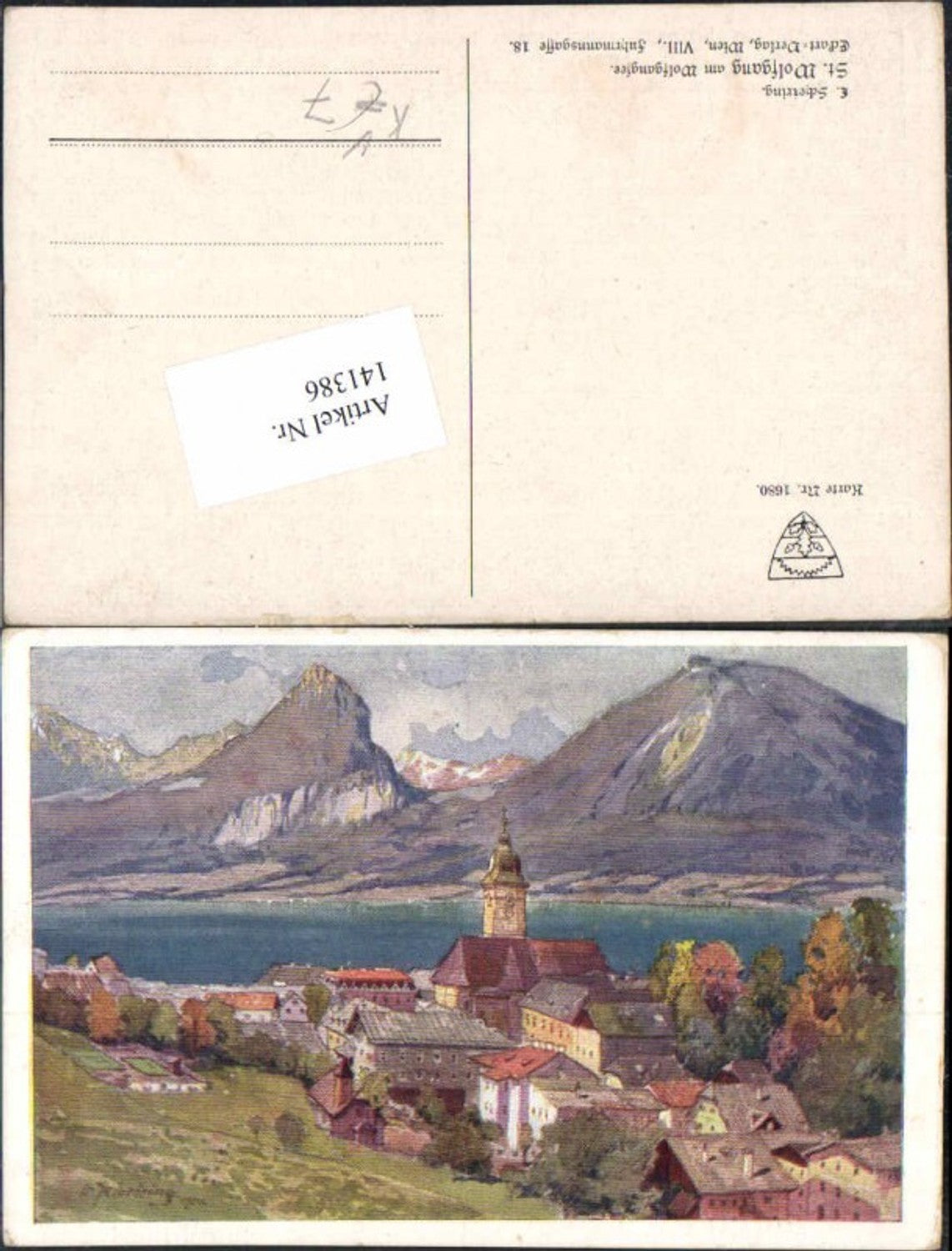 141386,Dt. Schulverein 1680 L. Scheiring St Wolfgang am Wolfgangsee