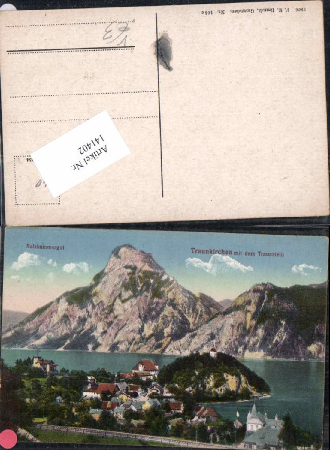 141402,Traunkirchen am Traunstein Brandt 106c