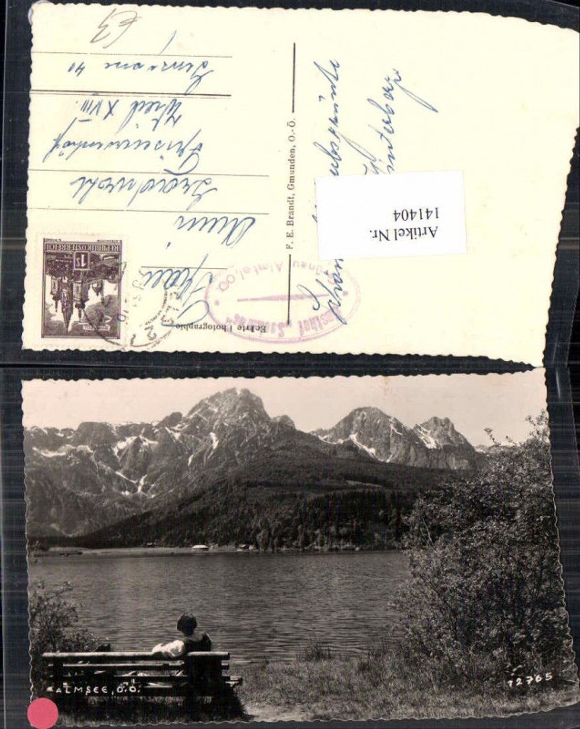 141404,Almsee bei Grünau Almtal