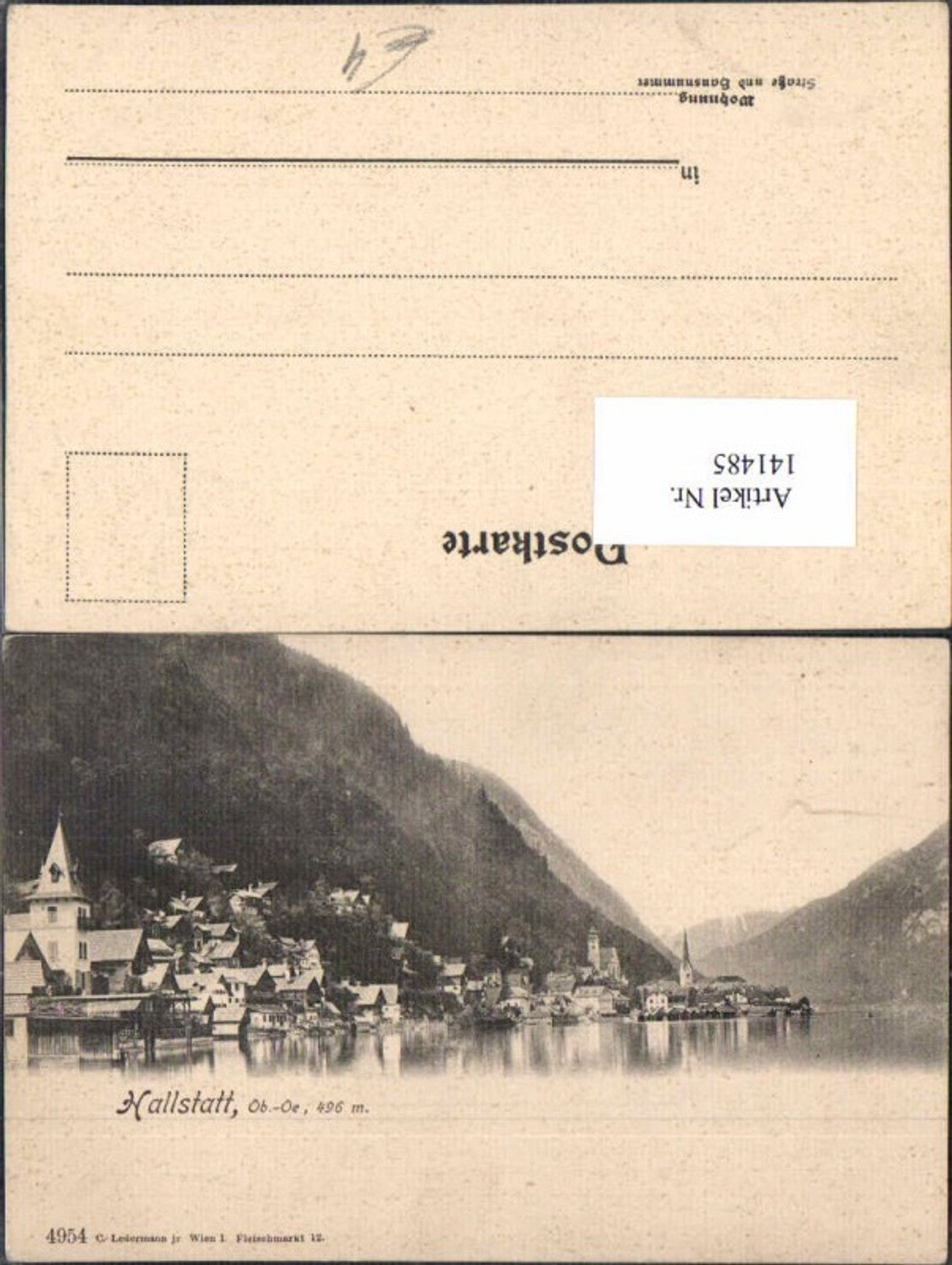 141485,Hallstatt 1905