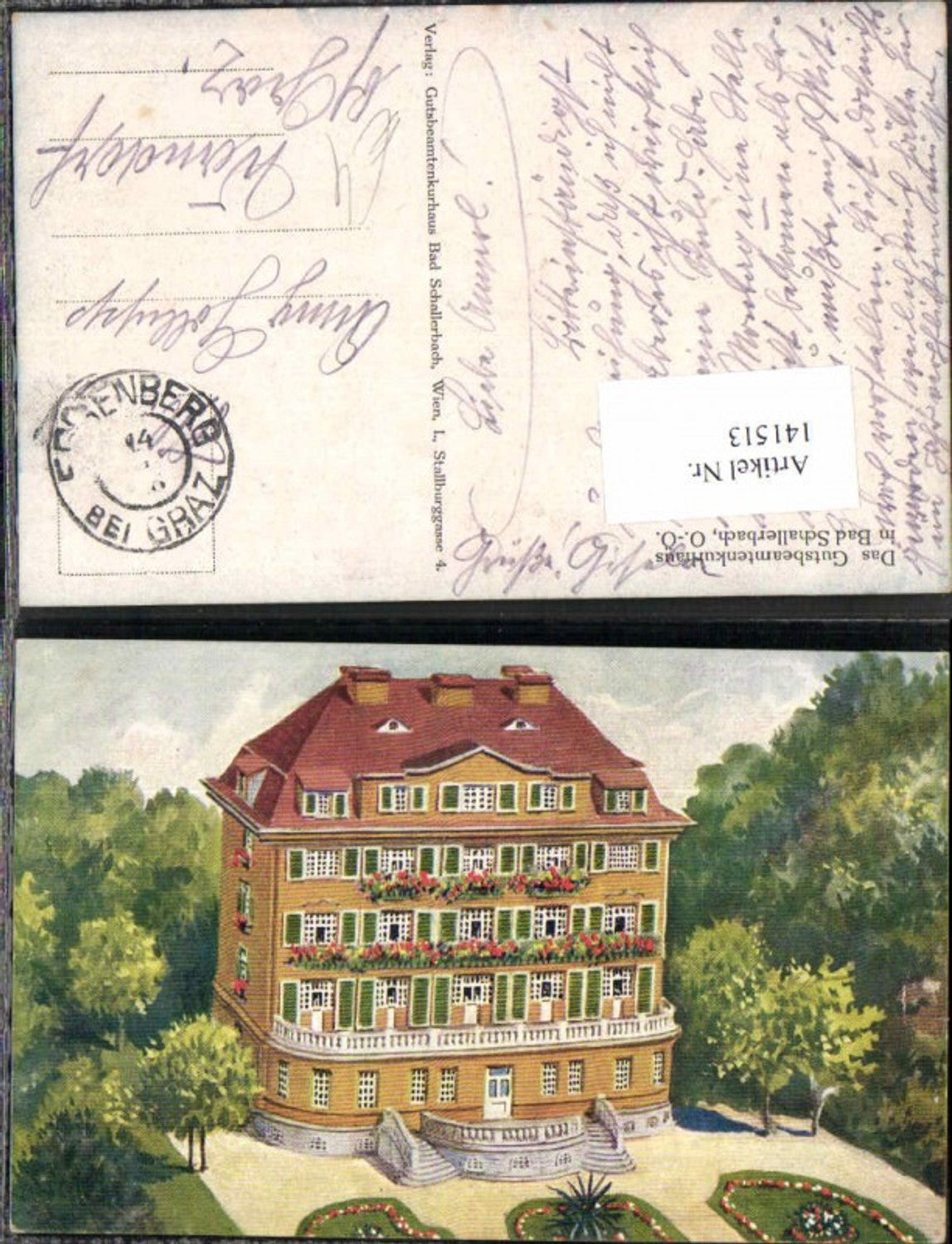 141513,Bad Schallerbach Gutsbeamtenhaus