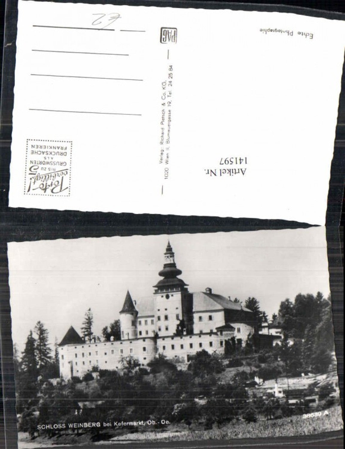 141597,Schloss Weinberg bei Kefermark