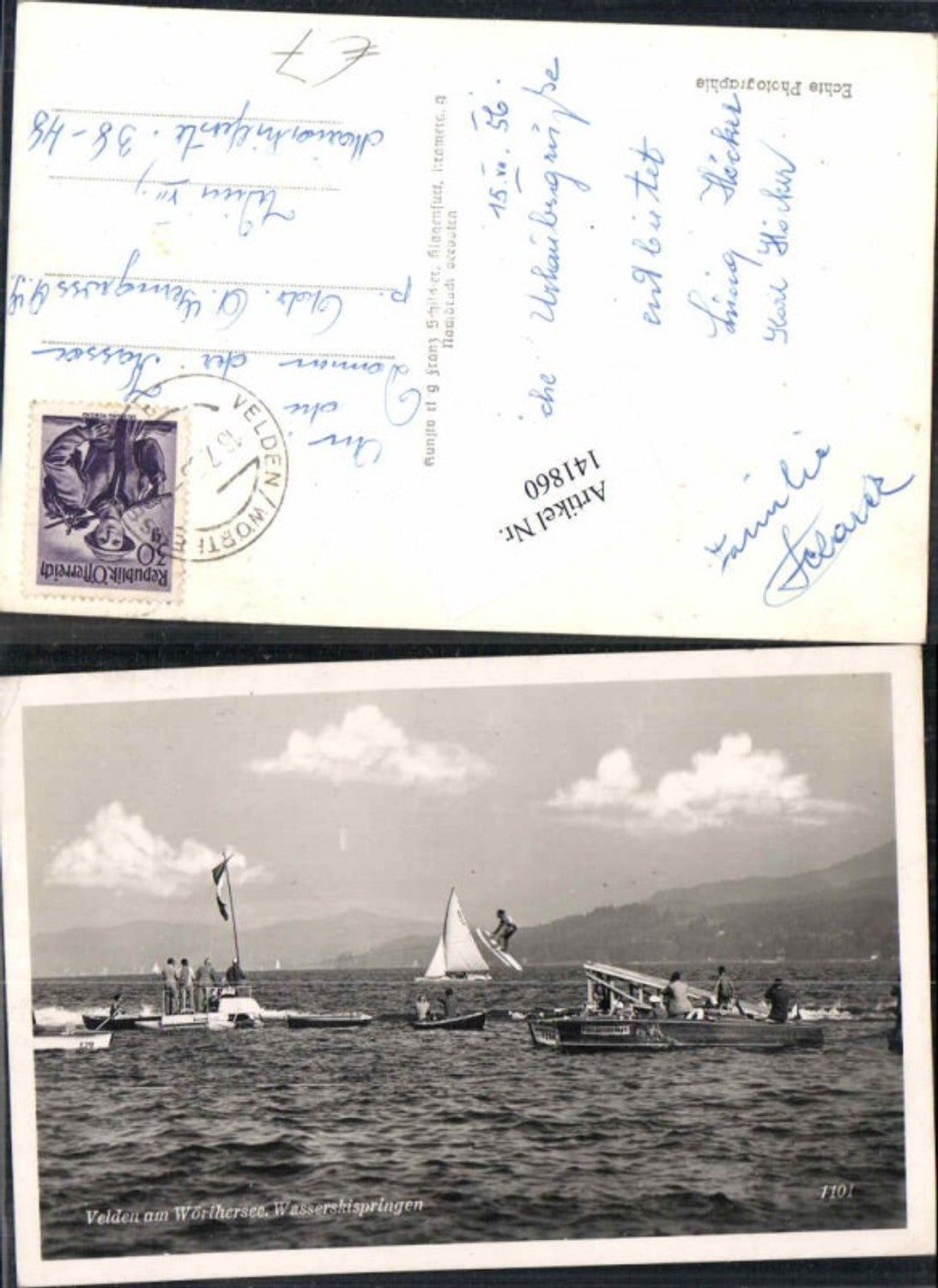 141860,Velden am Wörthersee Wasserskispringen