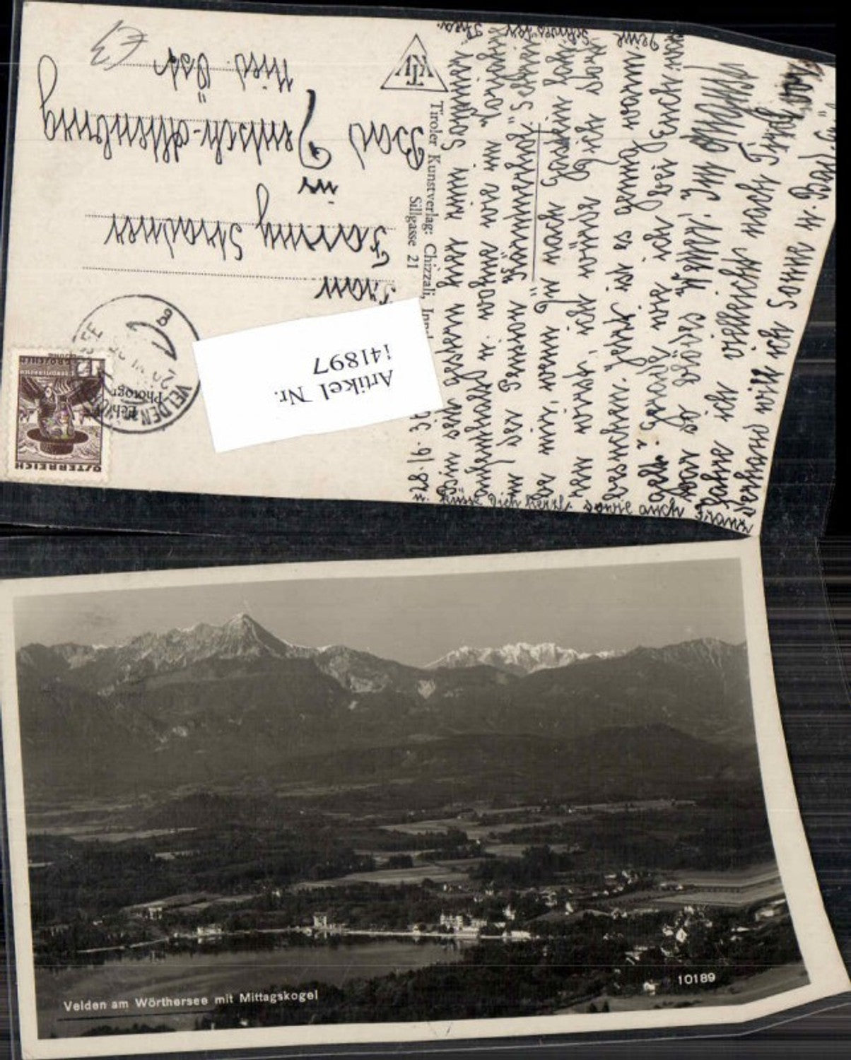 141897,Velden am Wörthersee 1930