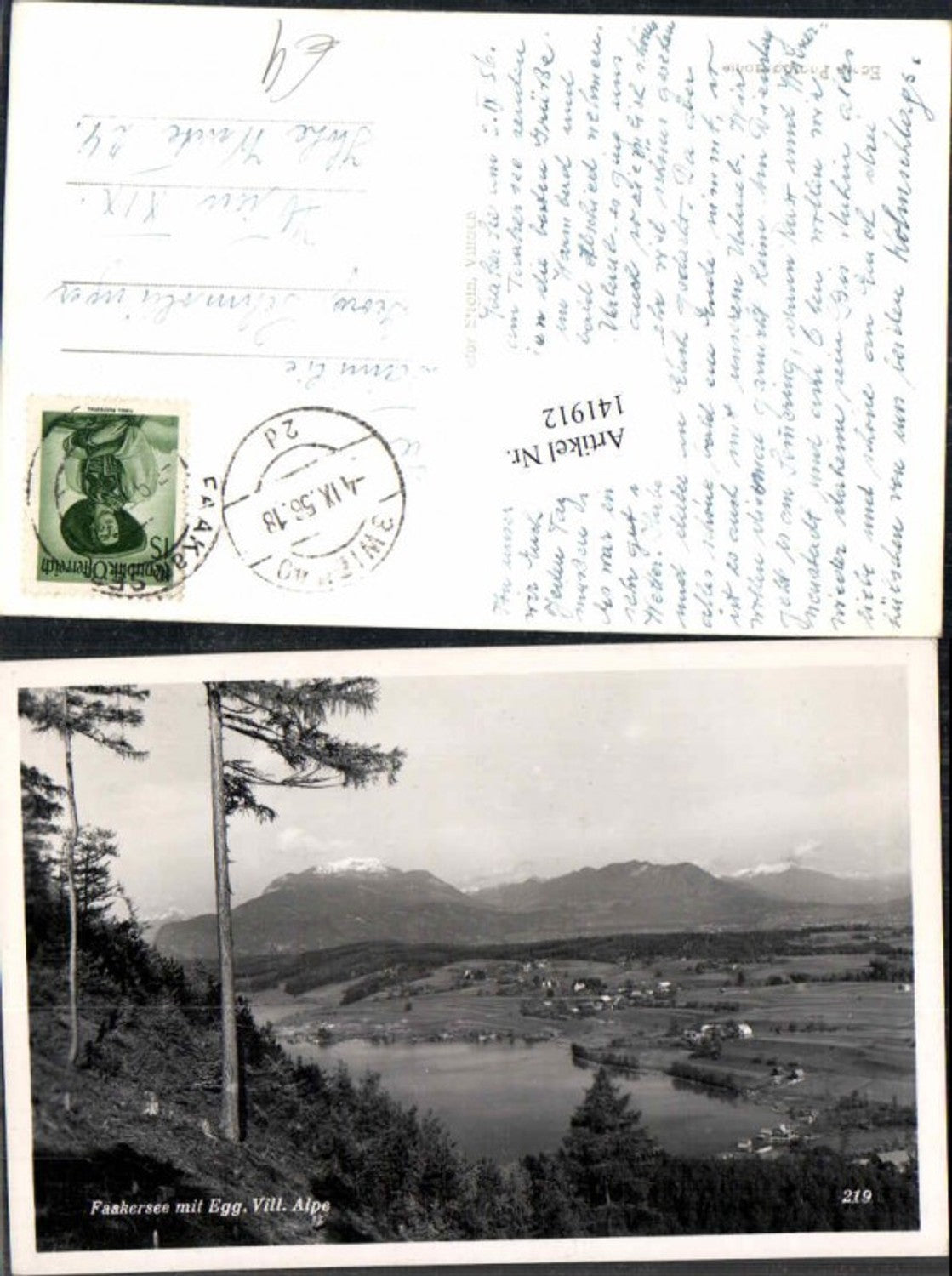 141912, Faakersee Faak am See m. Egg