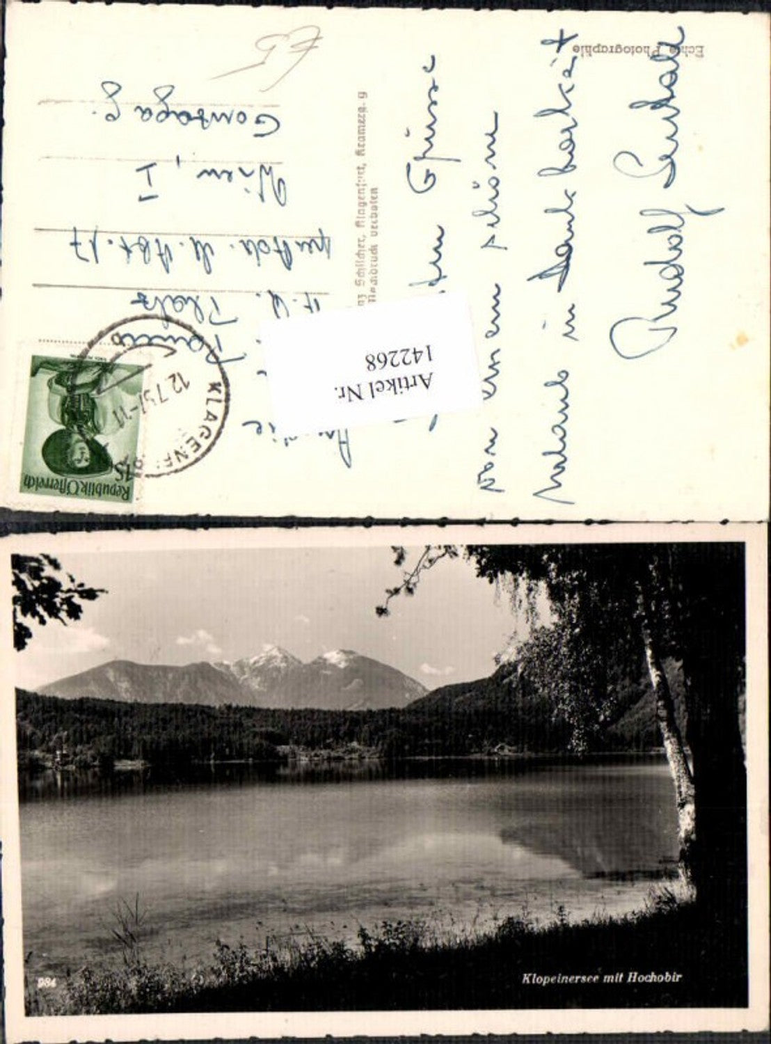 142268,Klopeinersee St Kanzian Kühnsdorf