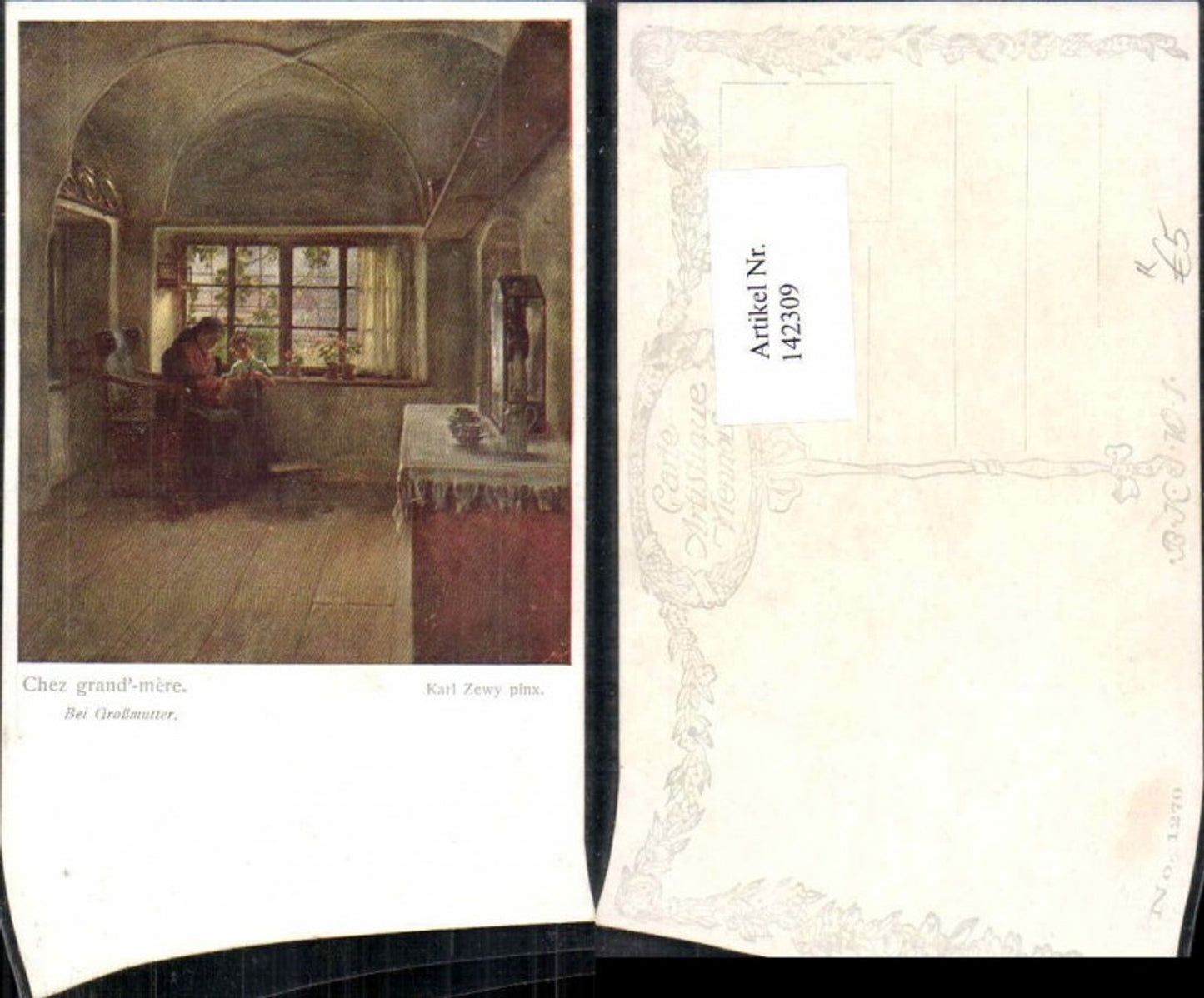 142309, Karl Zewy At Grandmother's