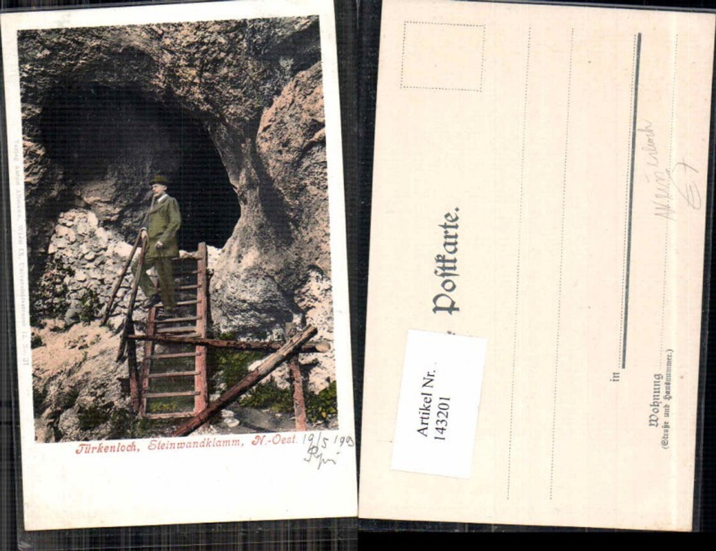 143201,Türkenloch Weissenbach a.d. Triesting Furth Steinwandklamm