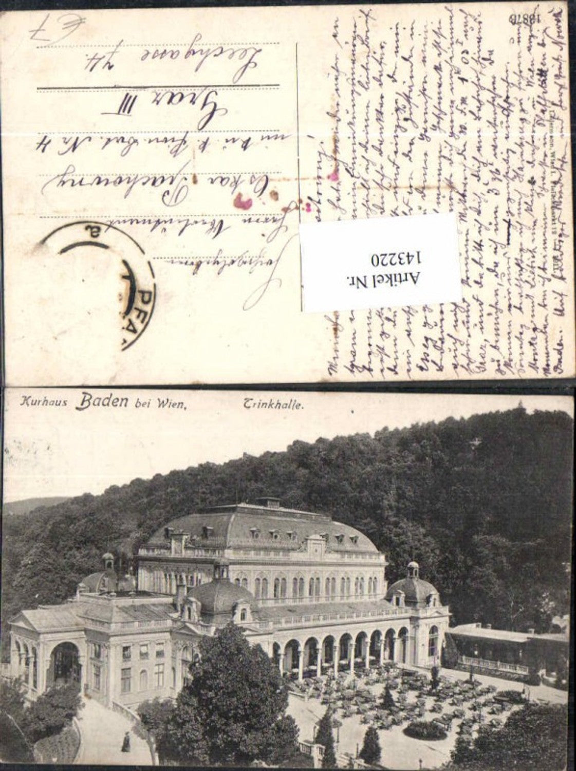 143220,Baden bei Wien Trinkhalle 1910