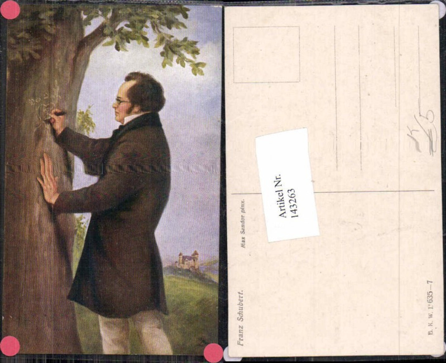 143263,Franz Schubert Max Sandor signiert