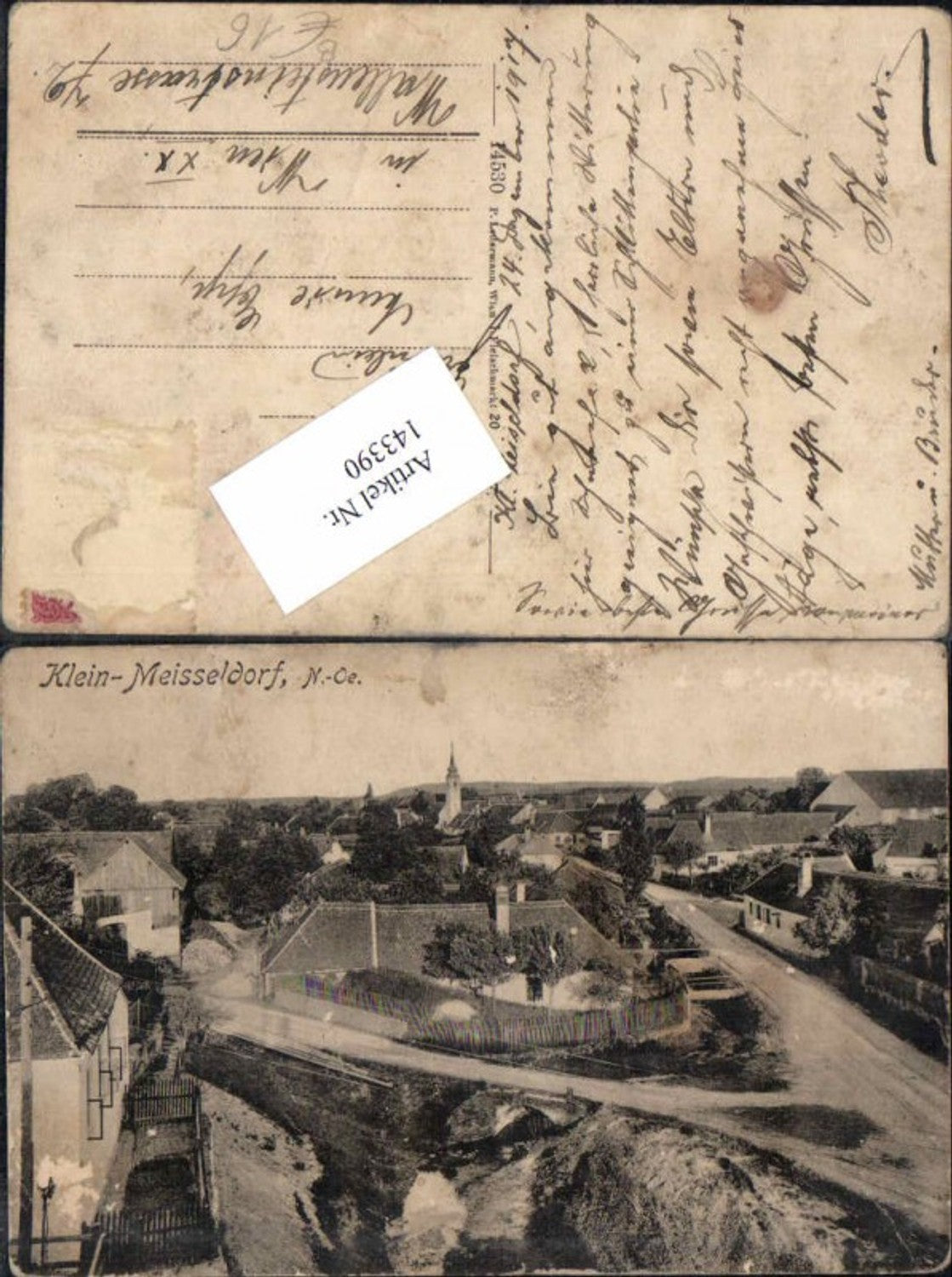 143390,Klein Meiseldorf Tolle Detailansicht 1915