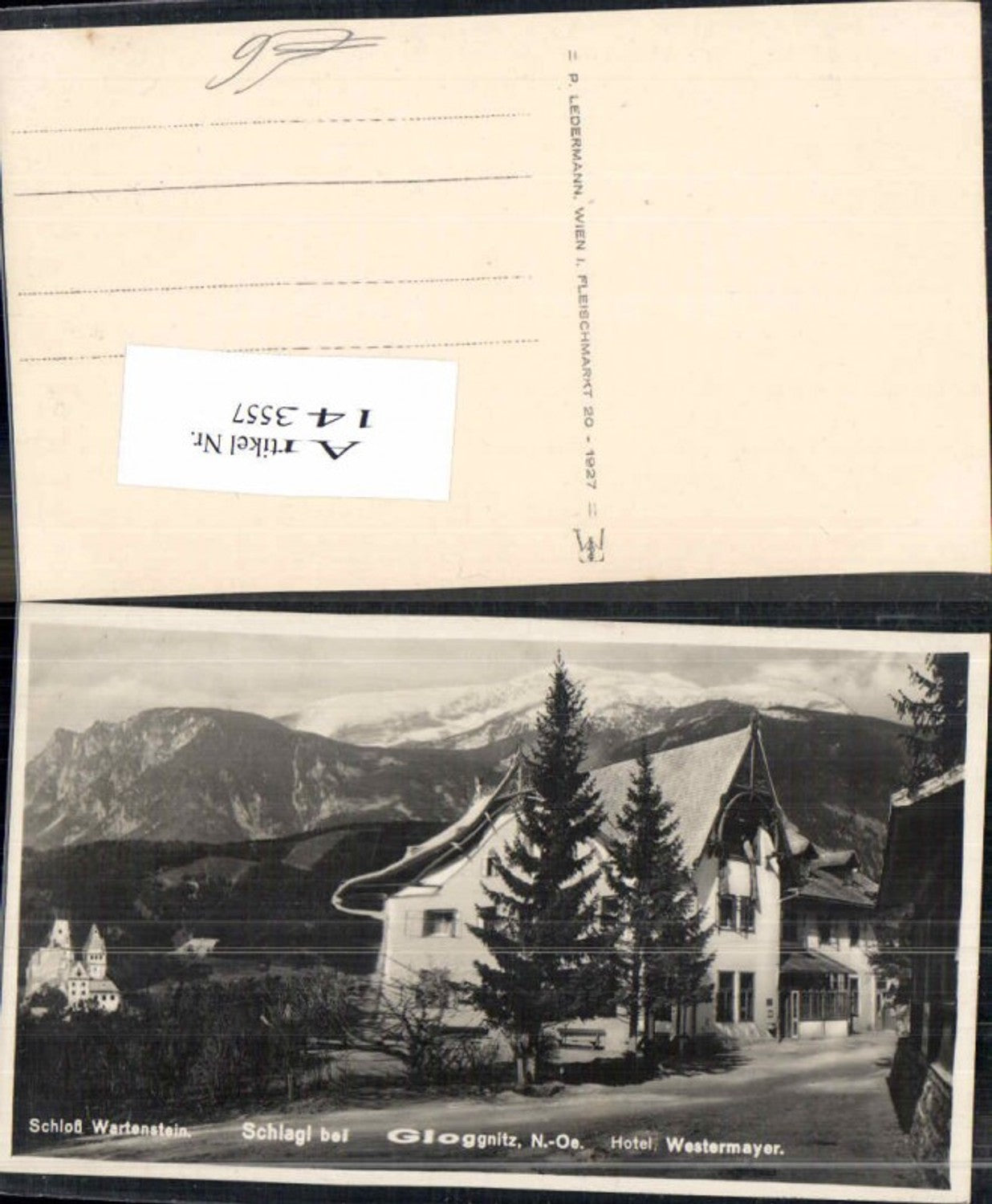 143557,Schlagl bei Gloggnitz Hotel Westermayer