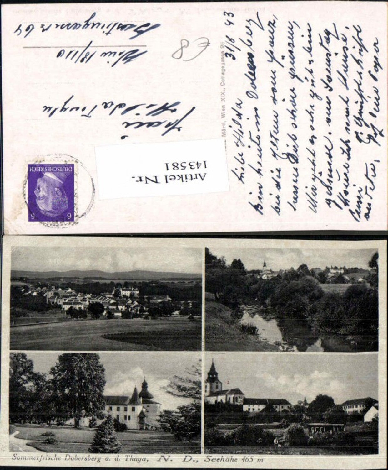 143581,Dobersberg a.d. Thaya 1940