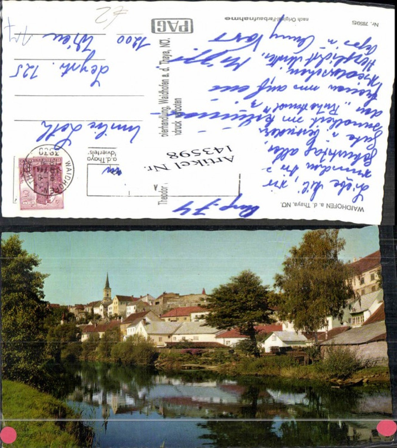 143598,Waidhofen a.d. Thaya 1970