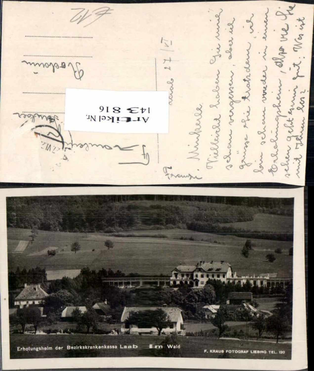 143816,Laab im Walde 1930