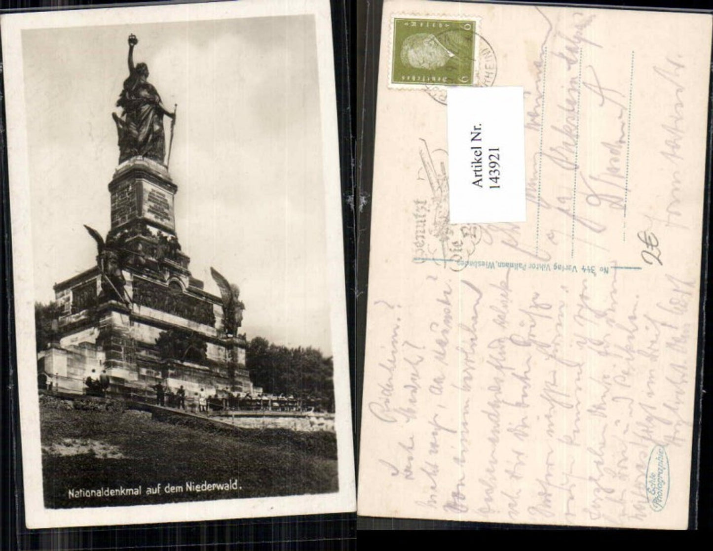 143921,Nationaldenkmal am Niederwald Rüdesheim
