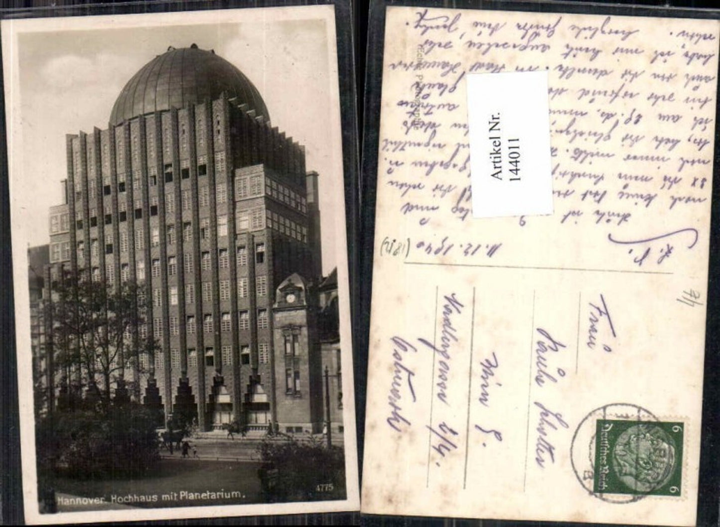 144011,Hannover Hochhaus Planetarium