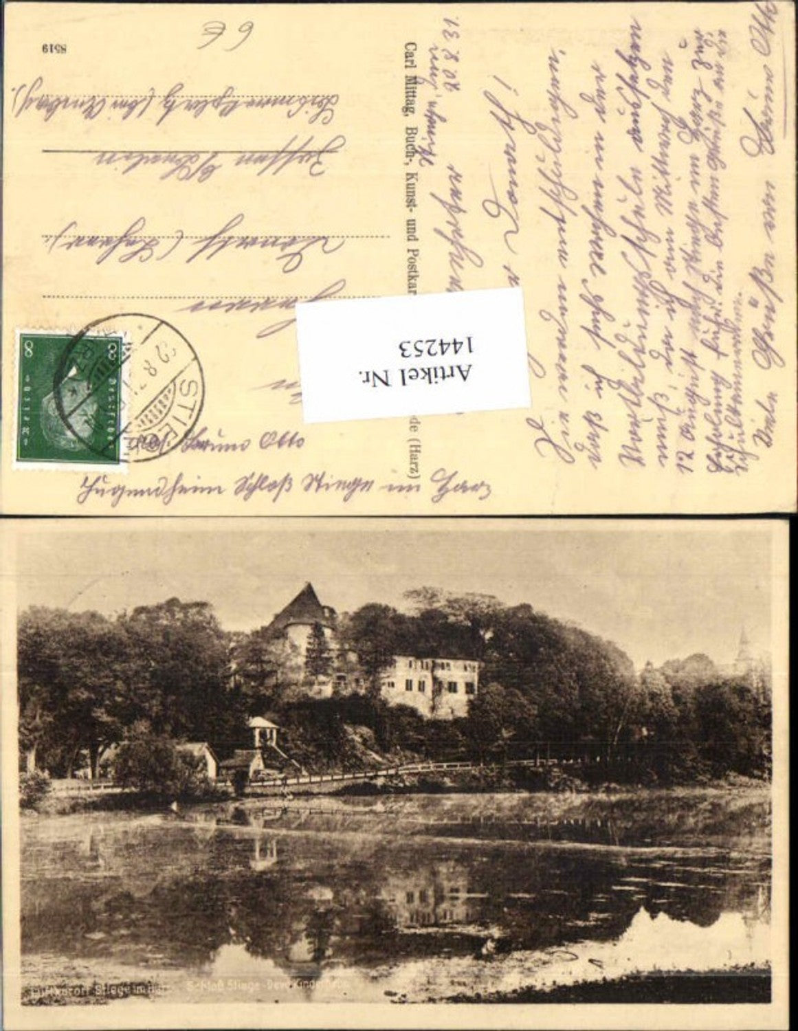 144253,Stiege im Harz Schloss Kinderheim