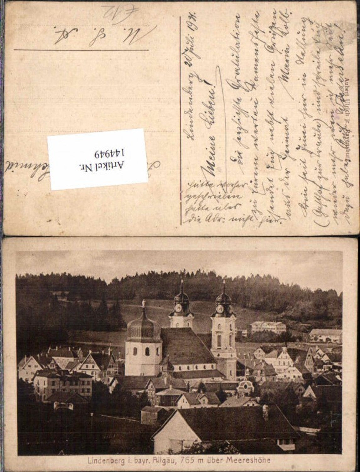 144949,Lindenberg im Allgäu Lindau