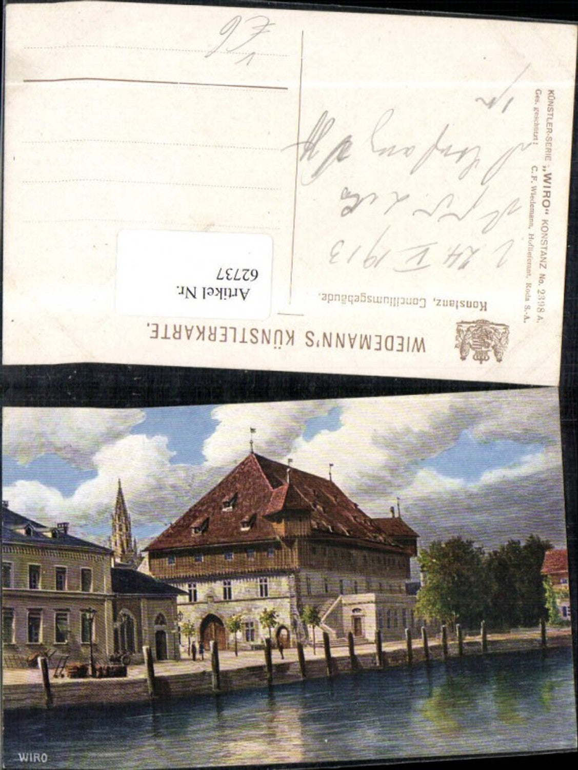 62737,Konstanz Conciliumsgebäude pub Wiedemann 2398