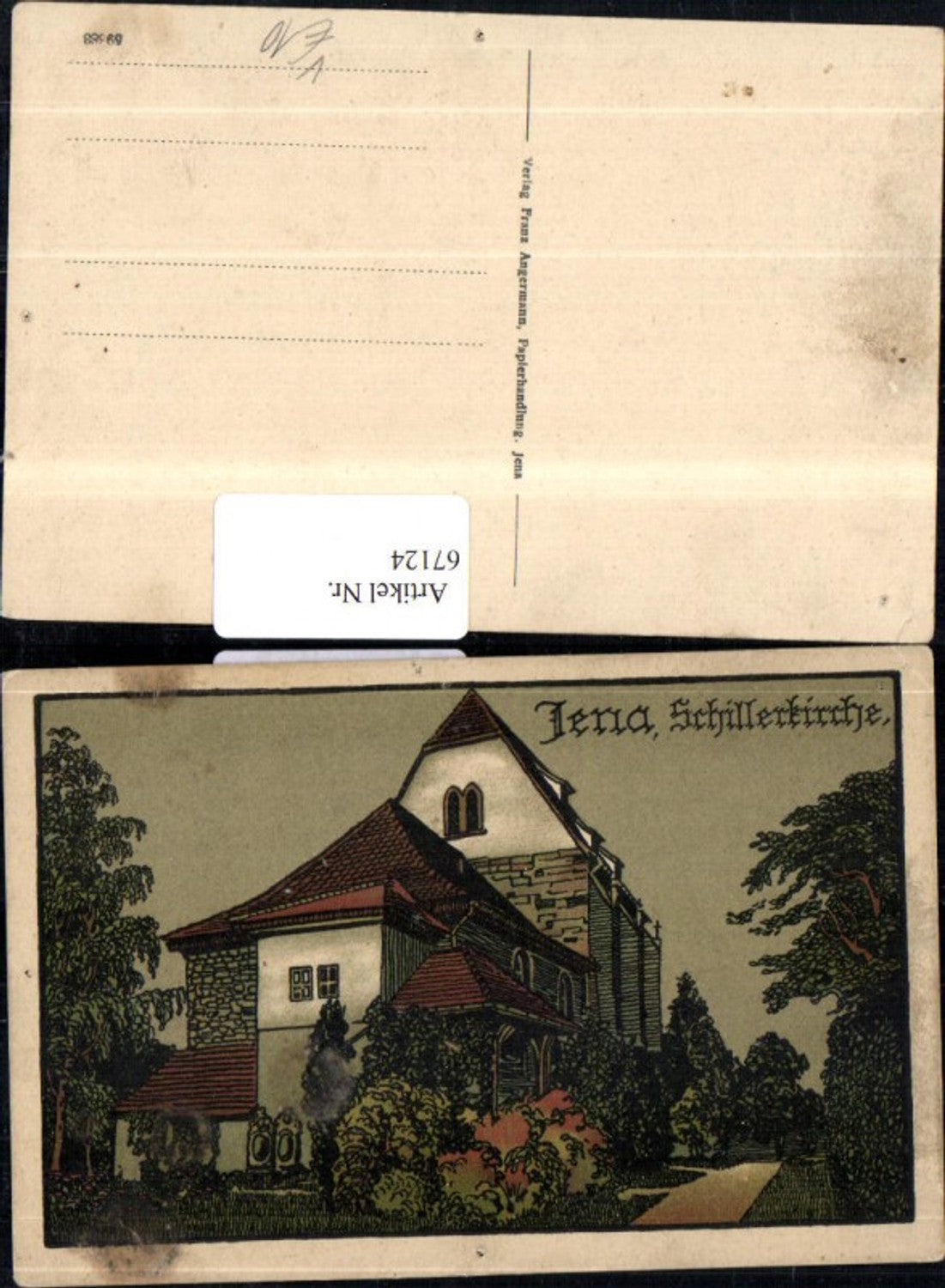 67124,Jena Schillerkirche Frontansicht pub Franz Angermann