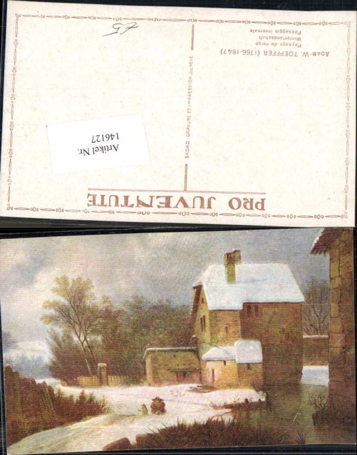 146127,Adam W. Toepffer Winterlandschaft