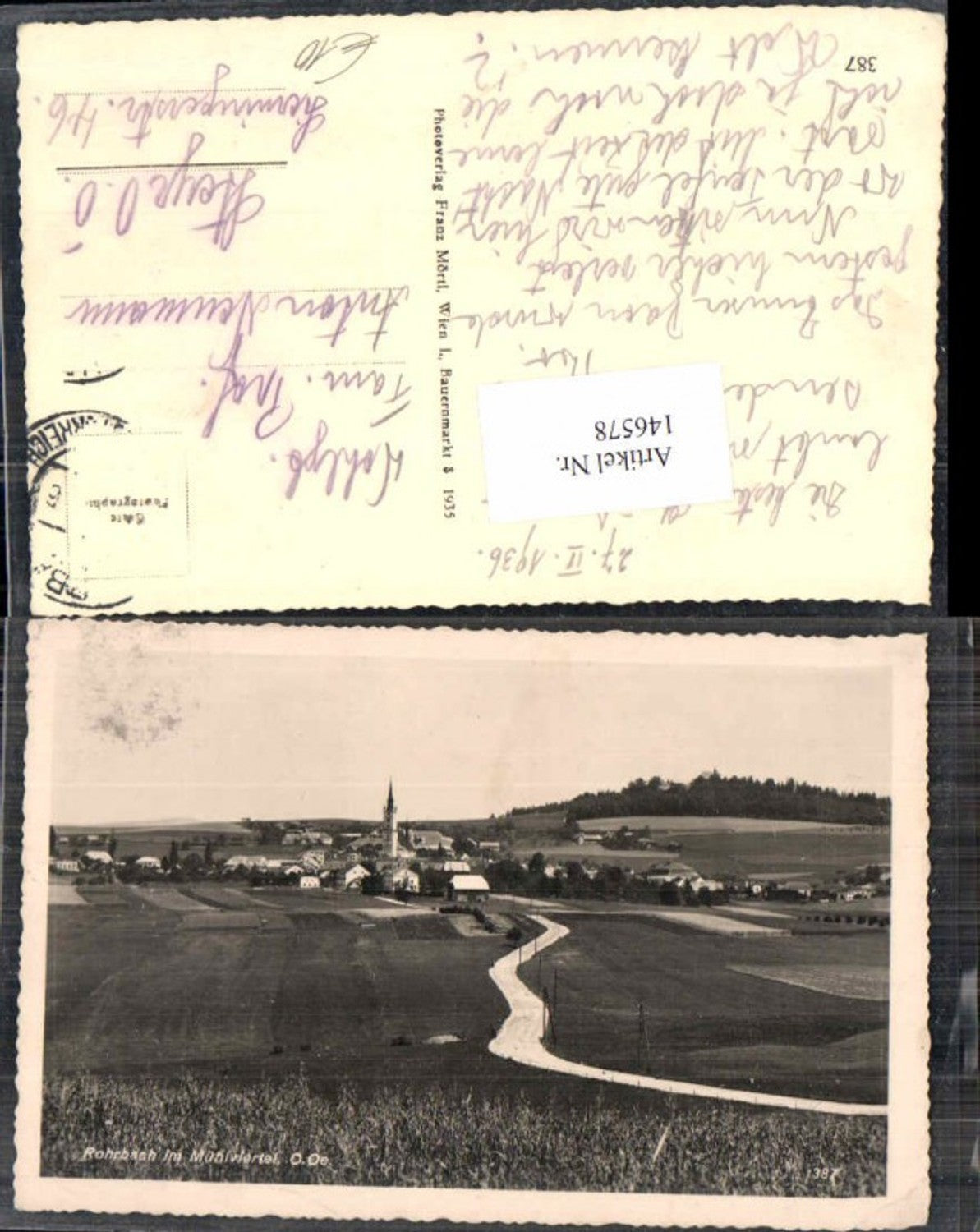 146578, Rohrbach im Mühlviertel 1935
