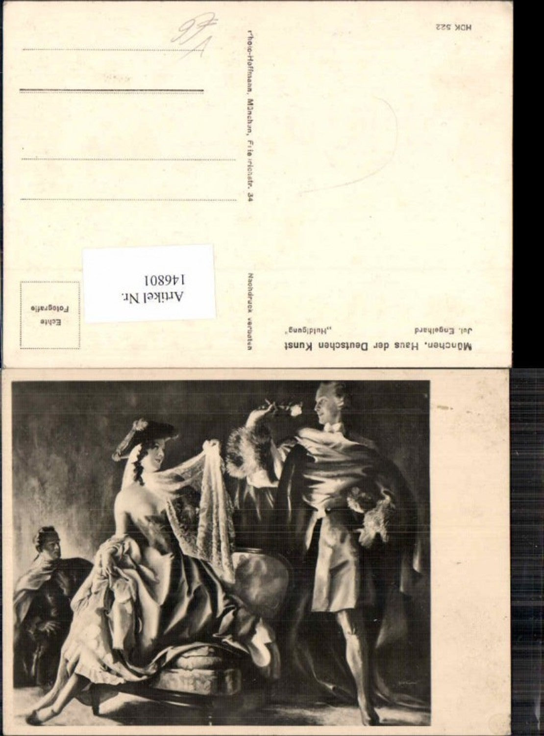 146801, House of German Art HDK 522 Julius Engelhardt Homage