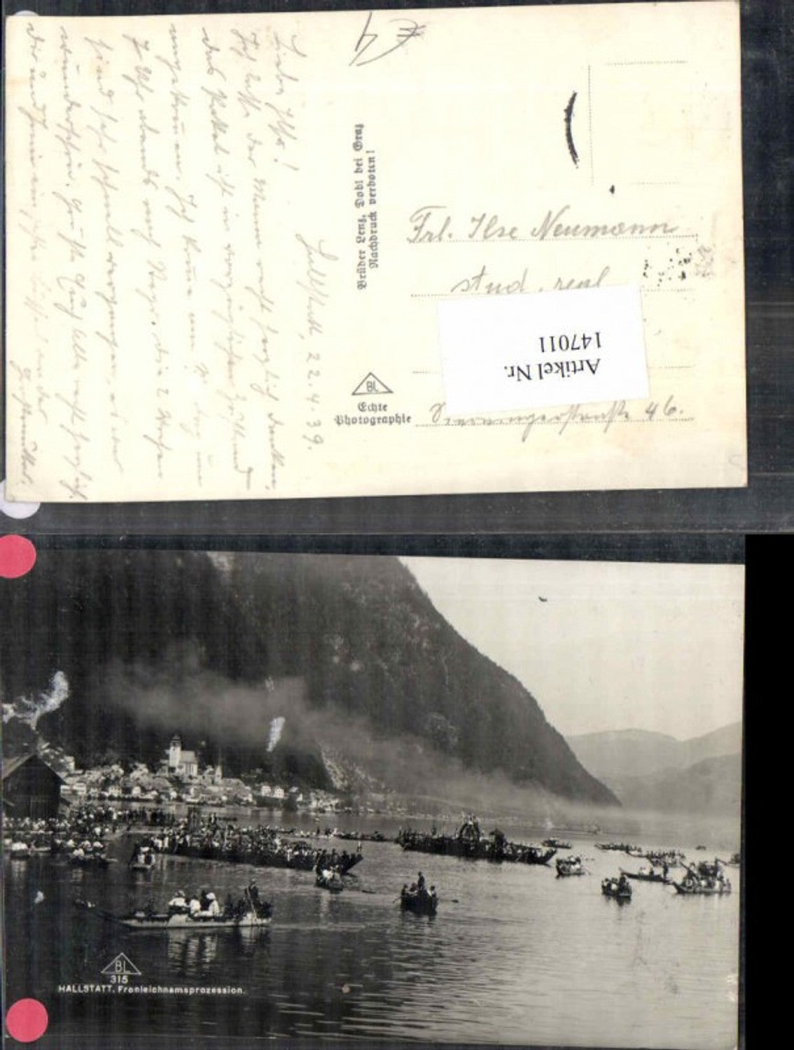 147011,Hallstatt Fronleichnamsprozession