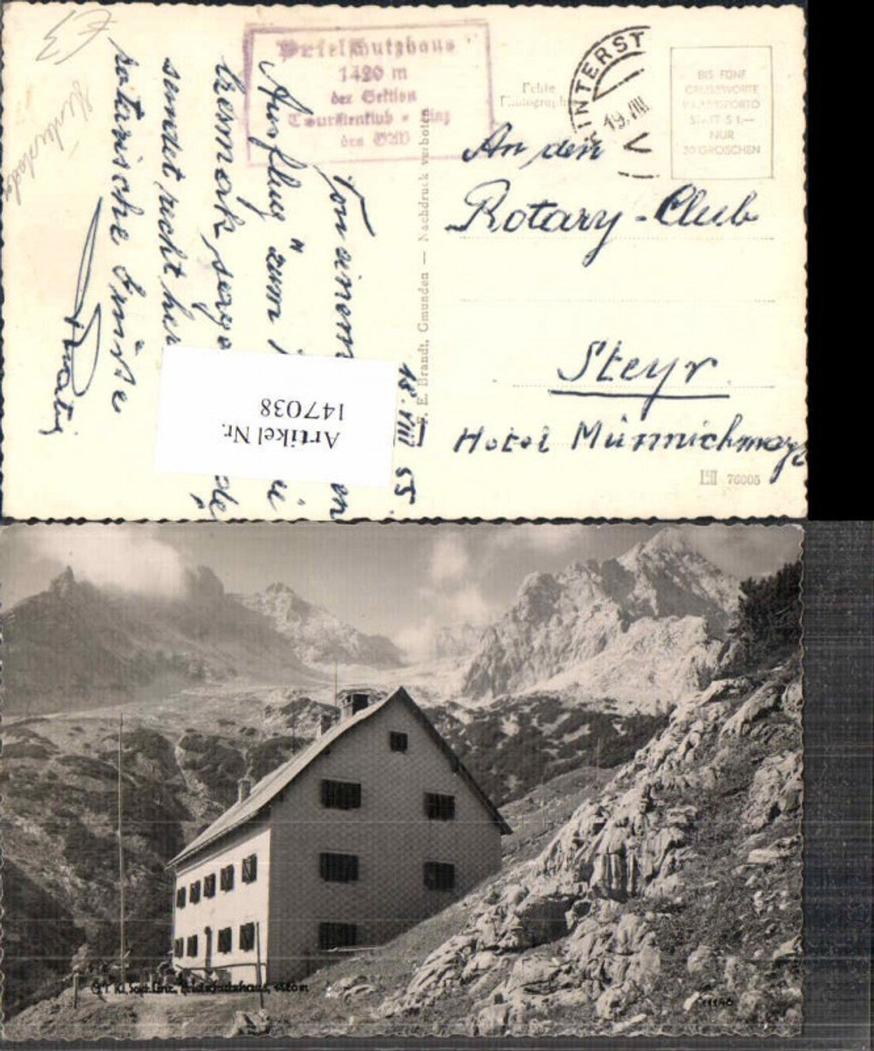 147038,Hinterstoder Priel Prielschutzhaus