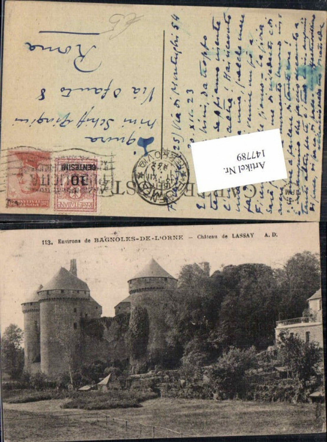 147789,Bagnoles de Orne Chateau de Lassay