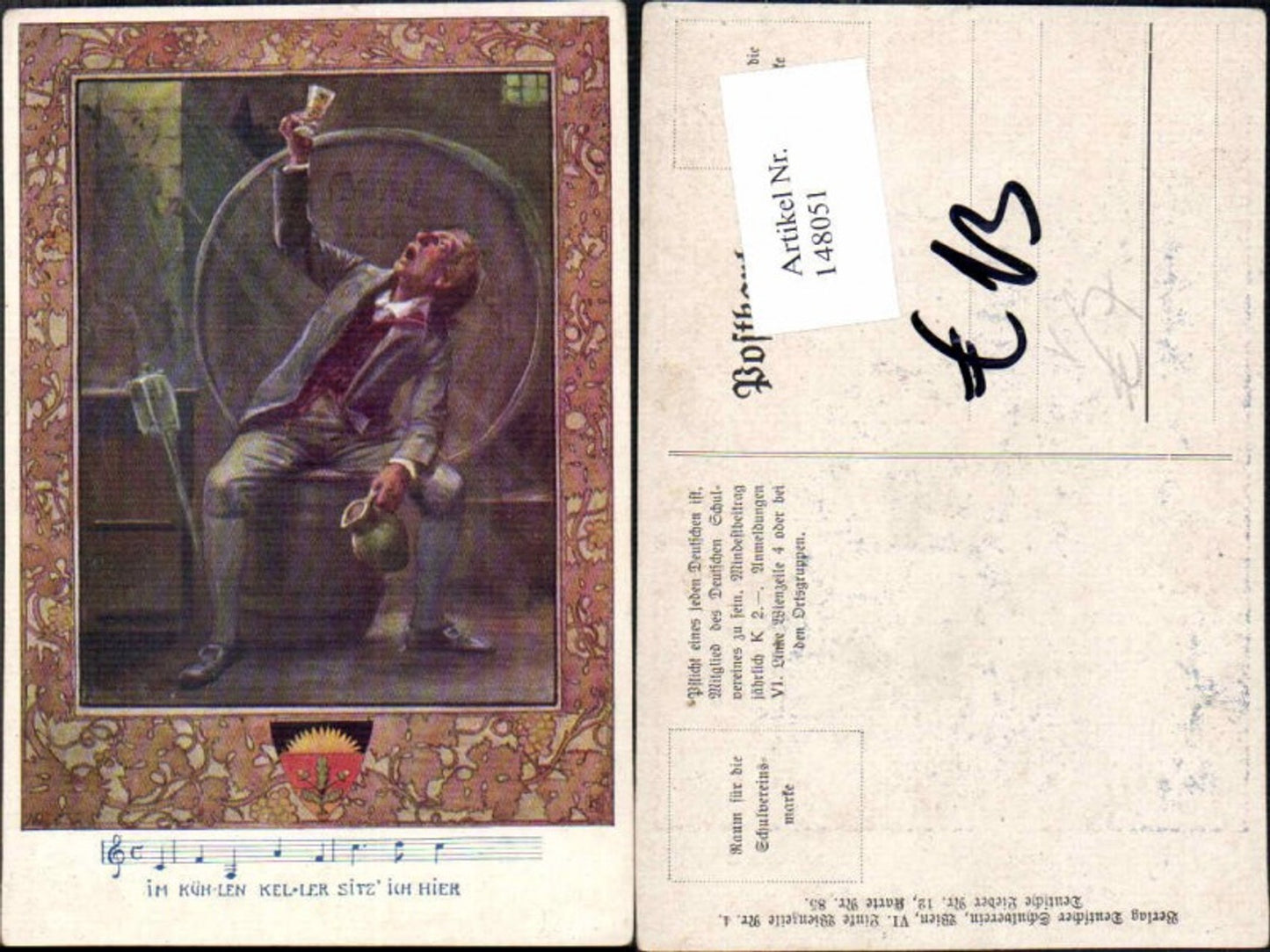 148051,Dt Schulverein 85 Deutsche Lieder 12