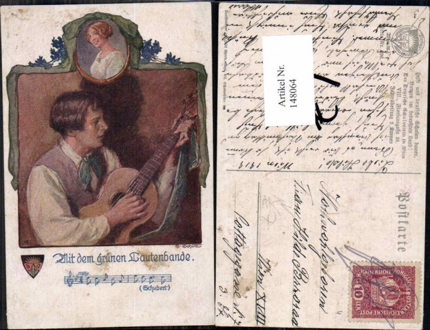 148064,Dt Schulverein 696 E. Schütz Gitarre