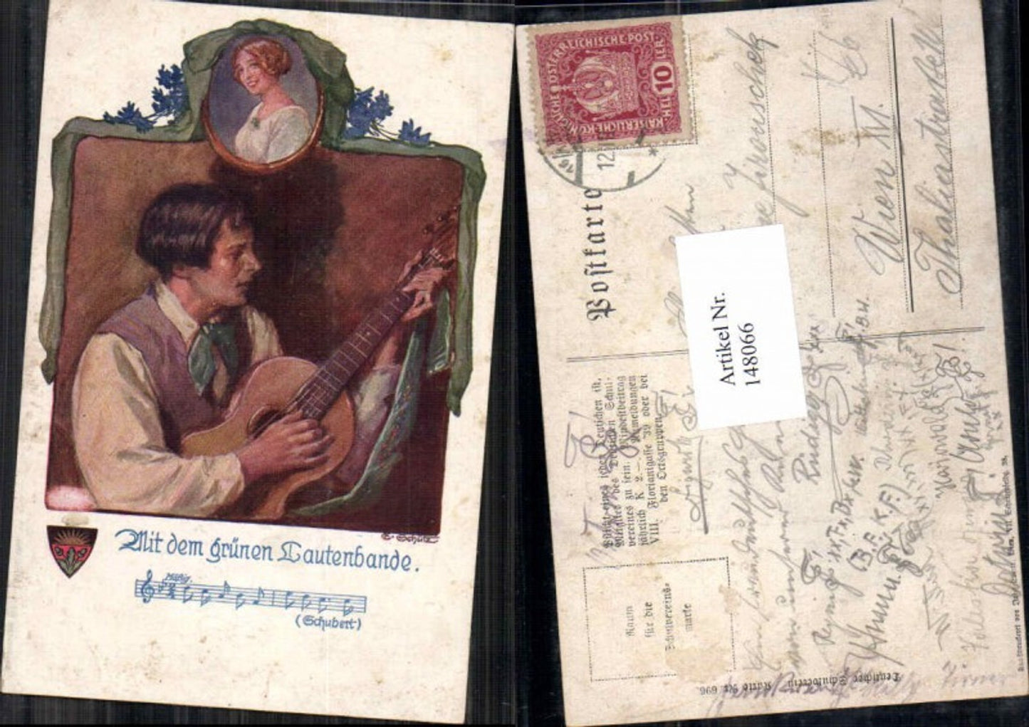 148066,Dt Schulverein 696 E. Schütz Gitarre