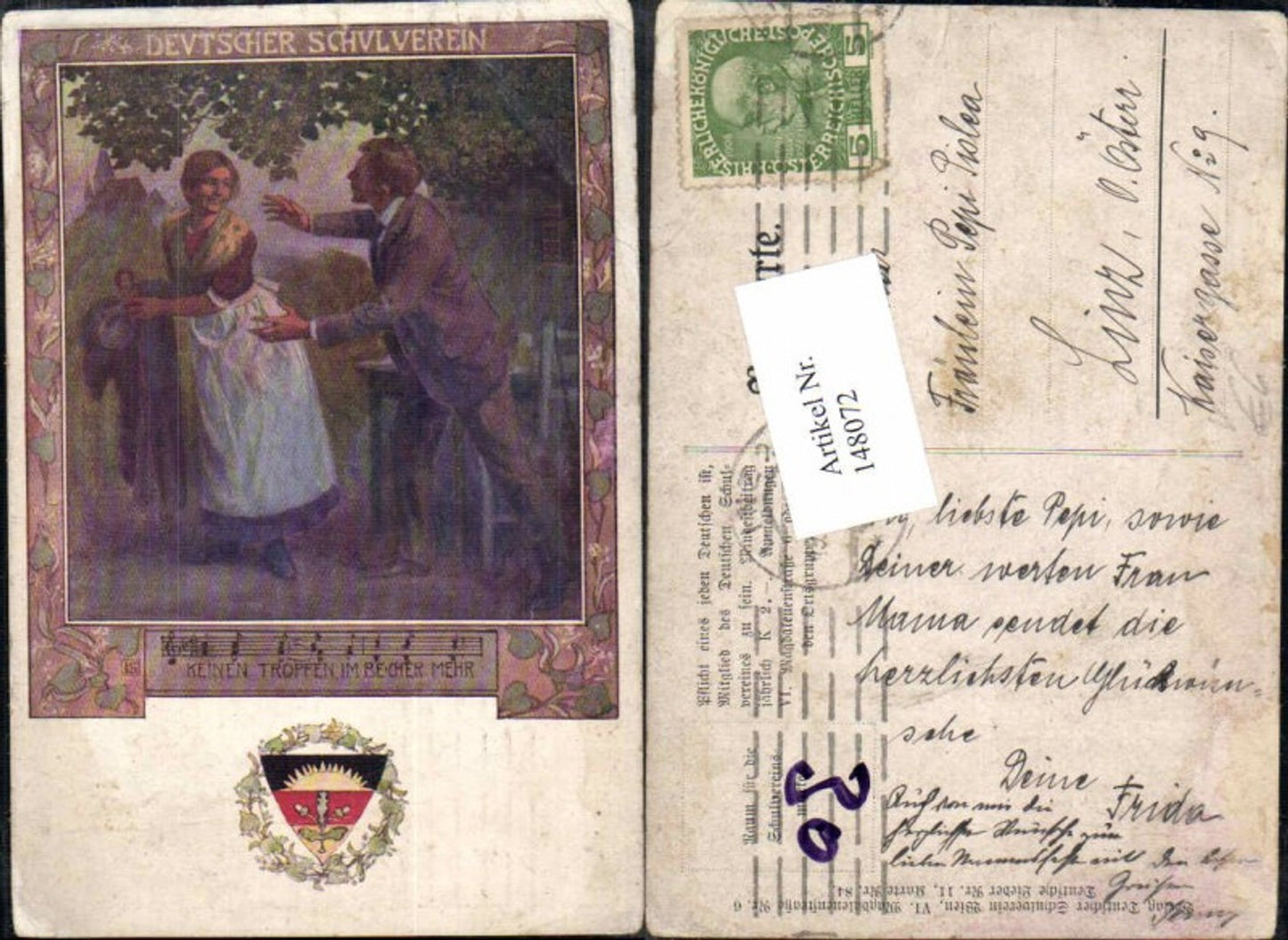 148072,Dt Schulverein 84 Deutsche Lieder 11