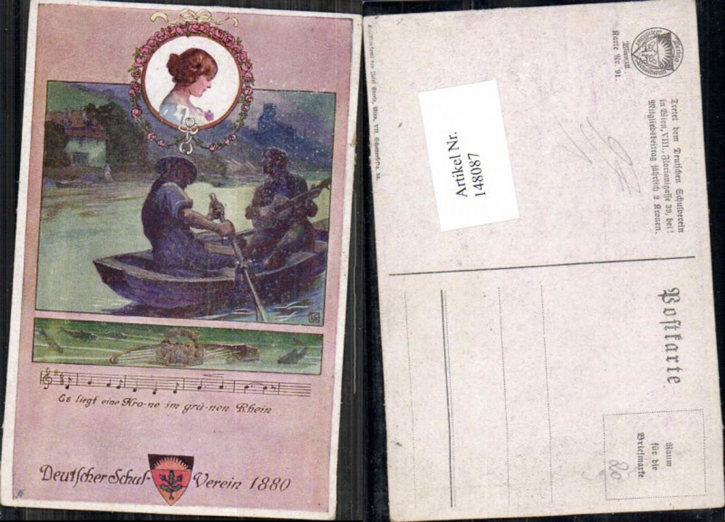 148087,Dt Schulverein 91 Deutsche Lieder 16