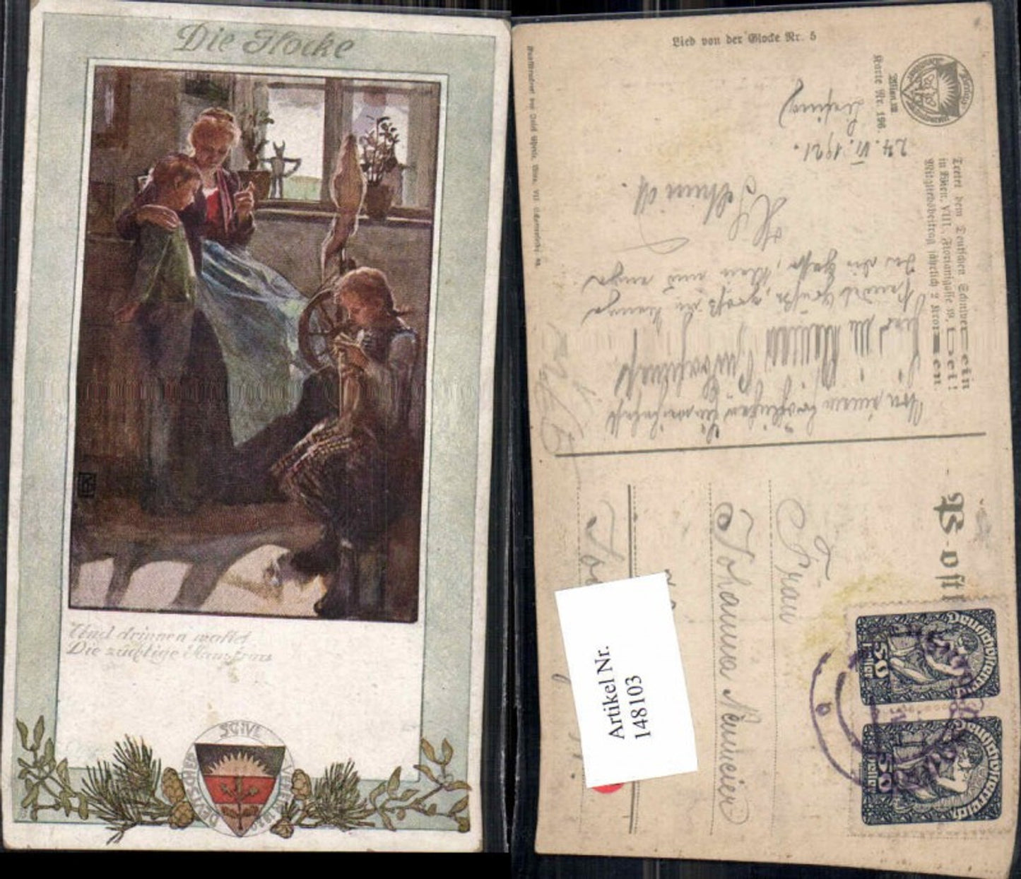 148103,Dt Schulverein 196 Lied v.d. Glocke 5