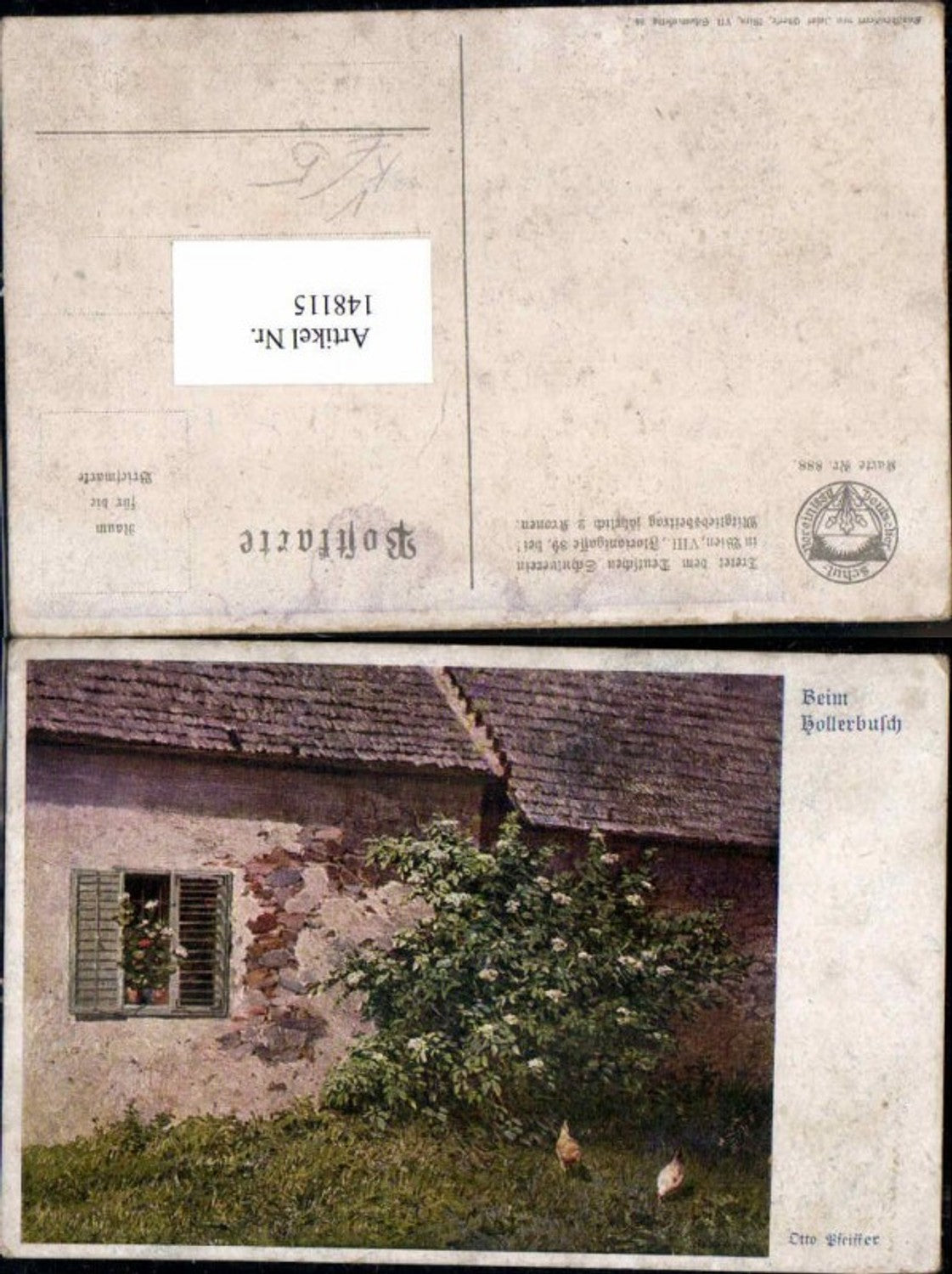 148115,Dt Schulverein 888 Hollerbusch Otto Pfeiffer