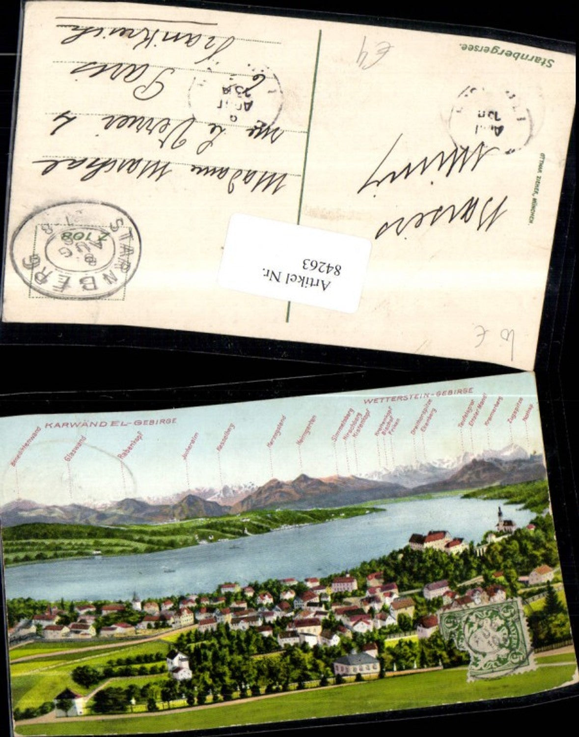 84263,Starnberg Karwändel Gebirge Wetterstein Gebirge