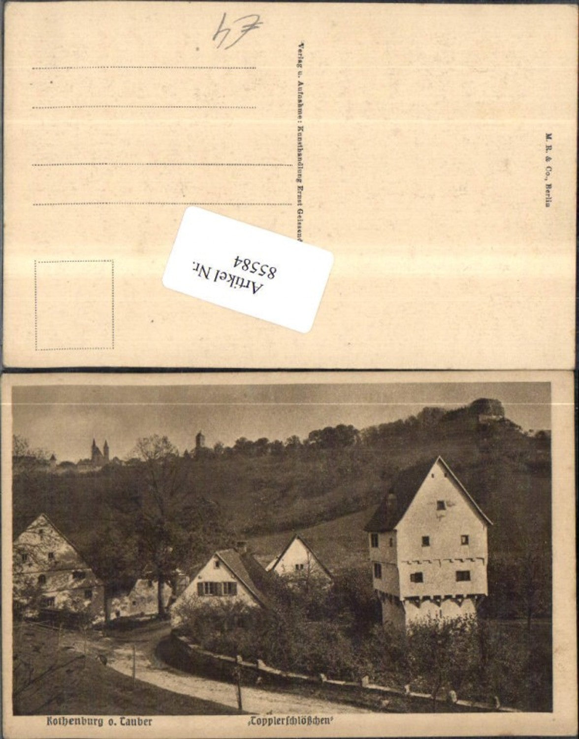 85584,Rothenburg ob Tauber Topplerschlößchen