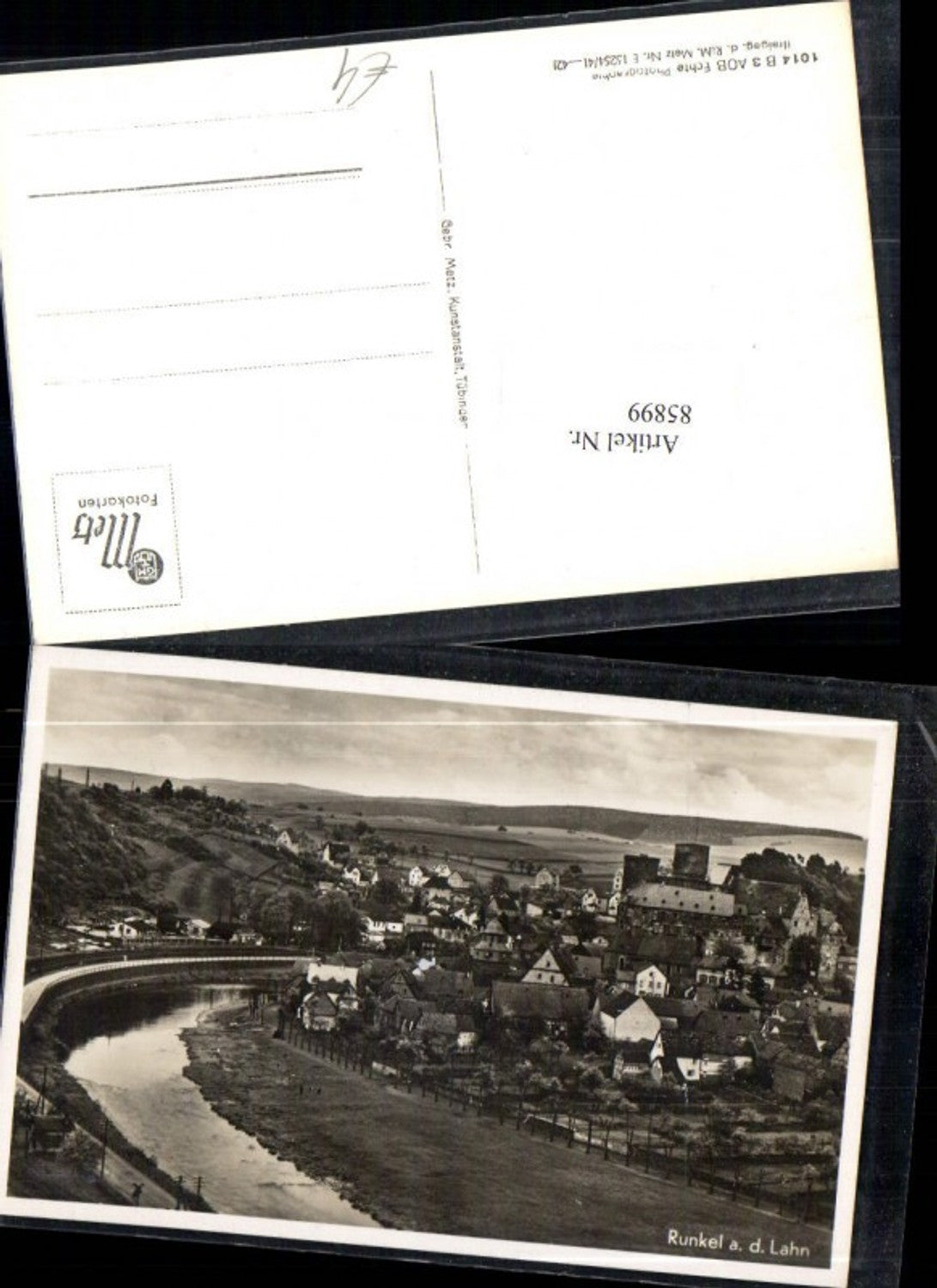 85899,Runkel a.d. Lahn Ortsansicht