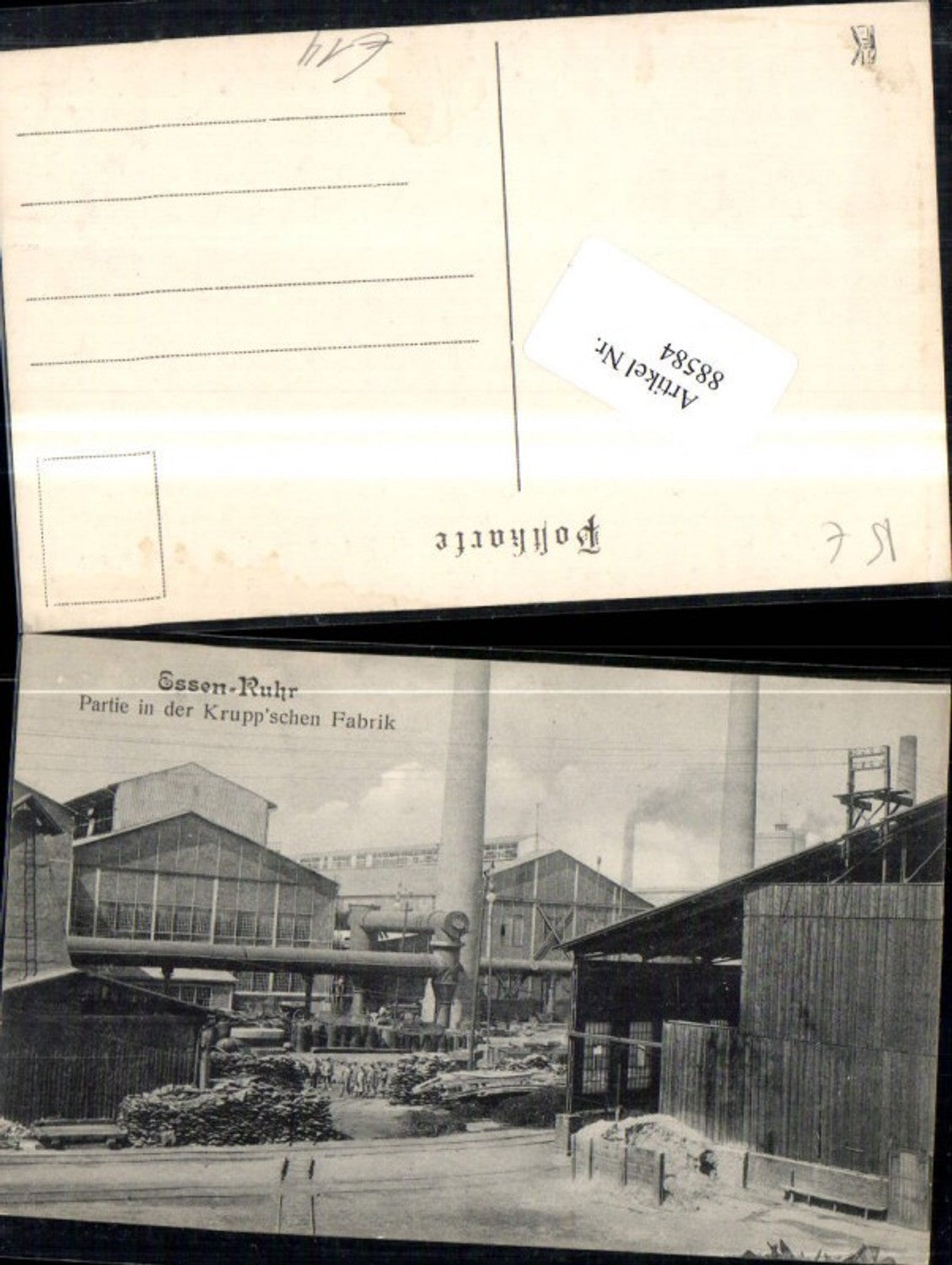 88584,Essen Ruhr KruppFabrik Detailansicht