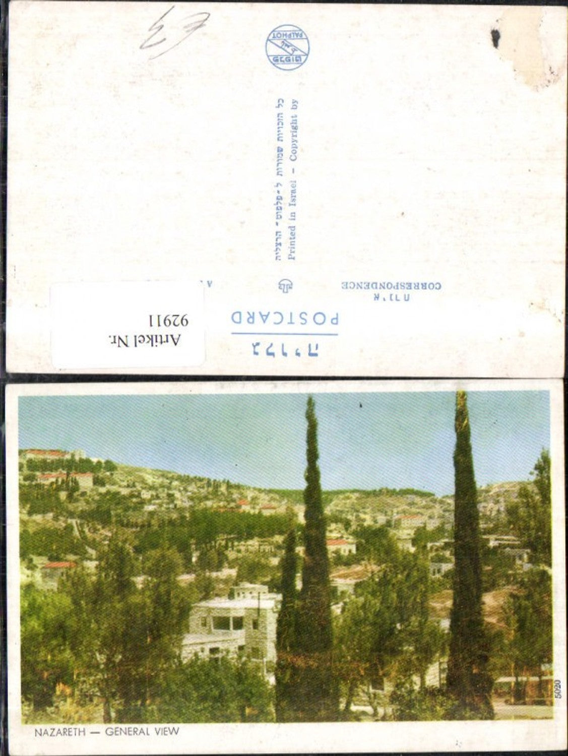 92911,Nazareth Nazaret Totale