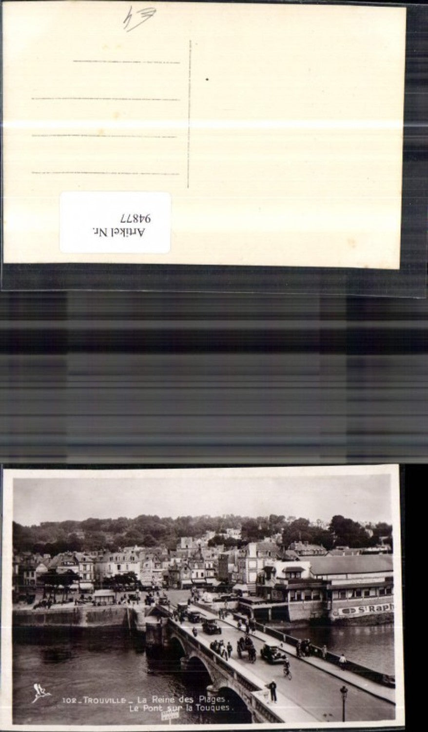 94877,Trouville Ansicht Brücke